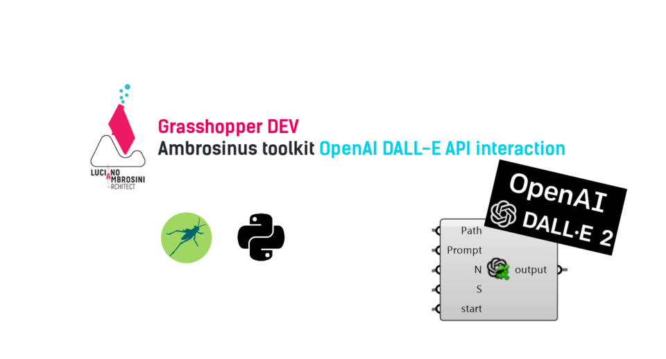 <strong><span style='color:#a9a9a9;font-size:14px;'>Grasshopper Developing </span></strong></br>OpenAI (DALL-E) inside Grasshopper with Python