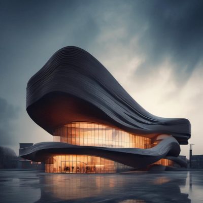 Dutch realism - Modern building